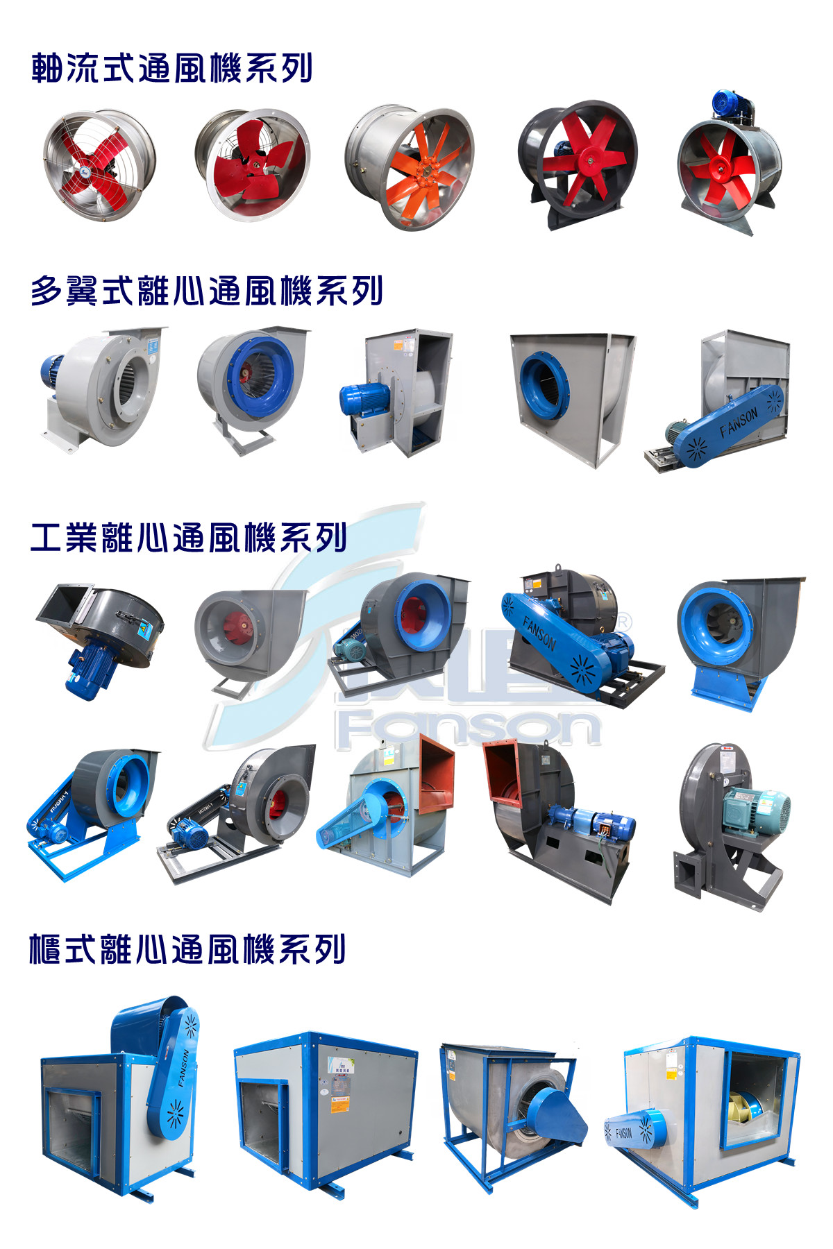 離心式風機選擇哪種好？離心風機有哪些類型